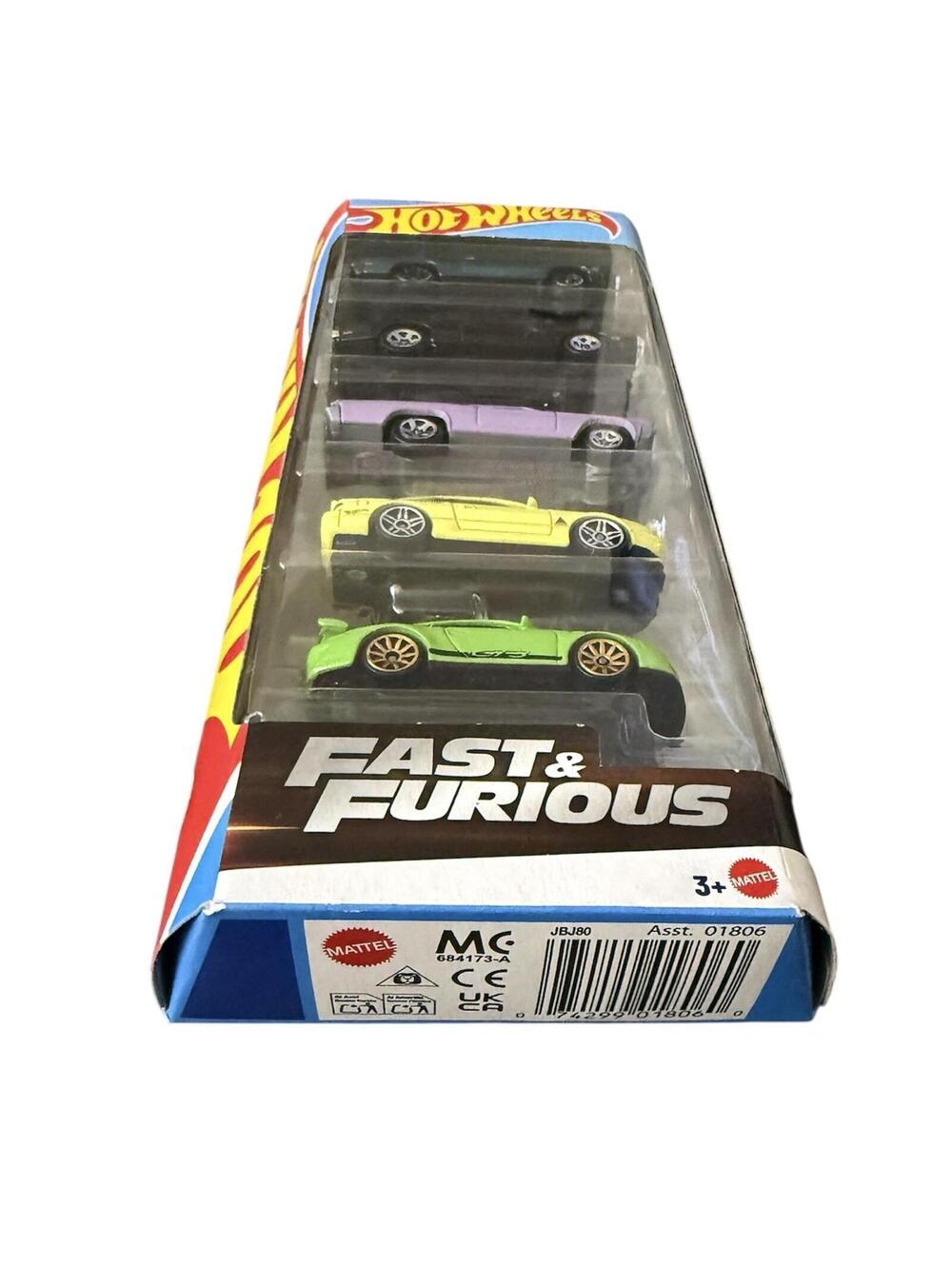 🔥Brand New 🔥Hot Wheels 1:64 Fast & Furious 5 Pack Cars Set 2025 collectible - Picture 6 of 7